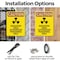 Signmission Radiation & Laser Sign, 10 in H x 7 in W, Plastic, Rectangle OS-2PACK-CR-P-710-V-10250 - alternate 3